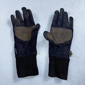 Dublin Everyday Showerproof Polar Fleece Riding Gloves XL Vtg Style Winter